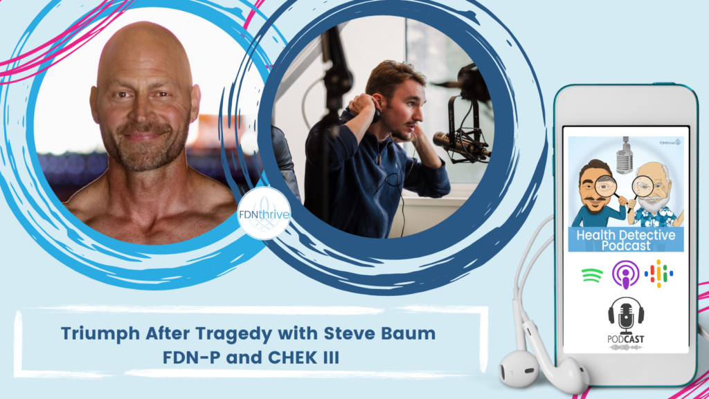 COVER PHOTO, The Health Detective Podcast, Steve Baum and Evan Transue