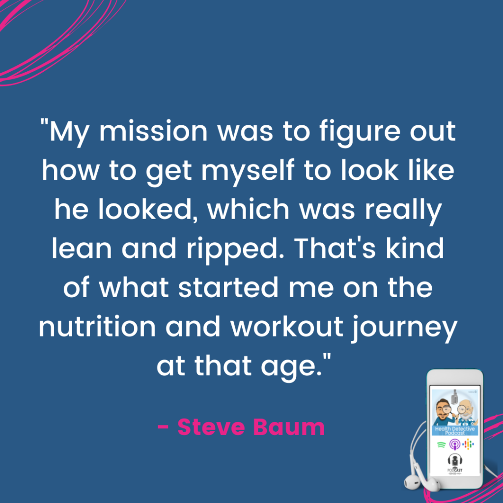 WANTING TO LOOK STRONG & HEALTHY MOTIVATES ACTION, The Health Detective Podcast, Steve Baum