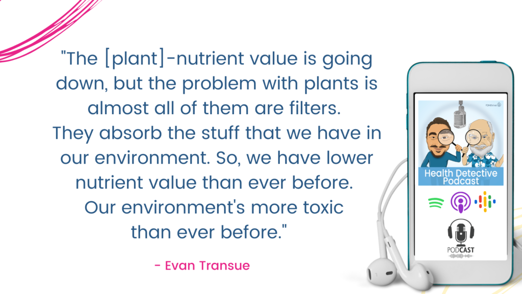 PLANT-NUTRIENT IS GOING DOWN, DEPLETED SOIL, TOXIC SOIL, FDNthrive, Health Detective Podcast