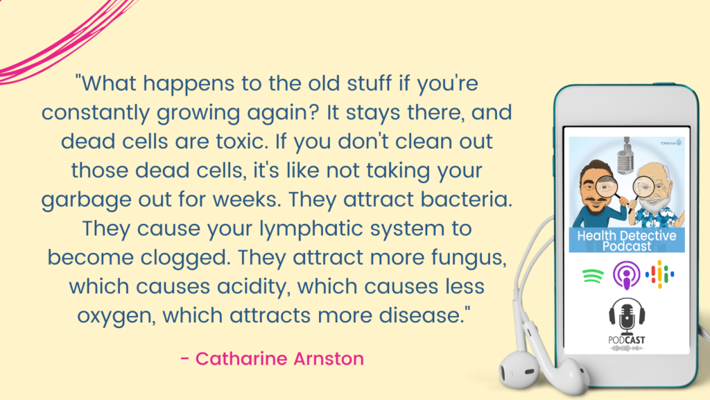 MUST CLEAN OUT THE DEAD TOXIC CELLS, TAKE THE GARBAGE OUT, FDNthrive, Health Detective Podcast