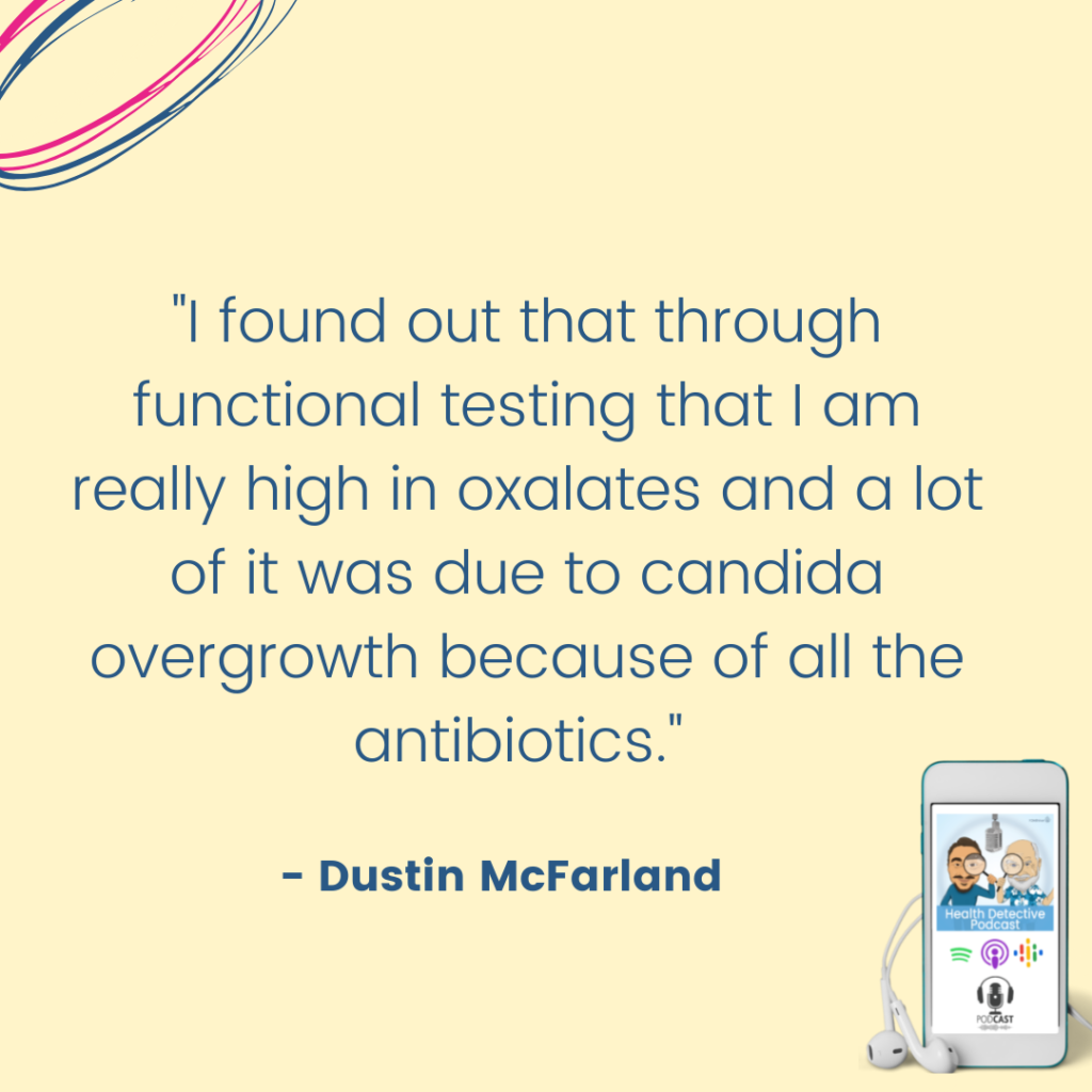 FUNCTIONAL TESTING REVEALS DUSTIN'S OXALATE PROBLEM, FDNthrive, Health Detective Podcast