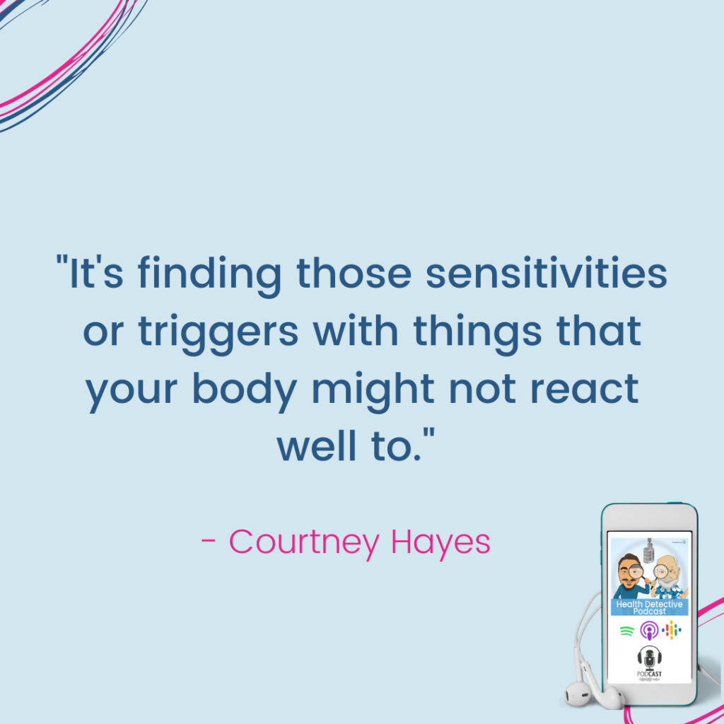 FIND THE SENSITIVITIES OR TRIGGERS YOUR BODY DOESNT REACT WELL TO, FDNthrive, Health Detective Podcast
