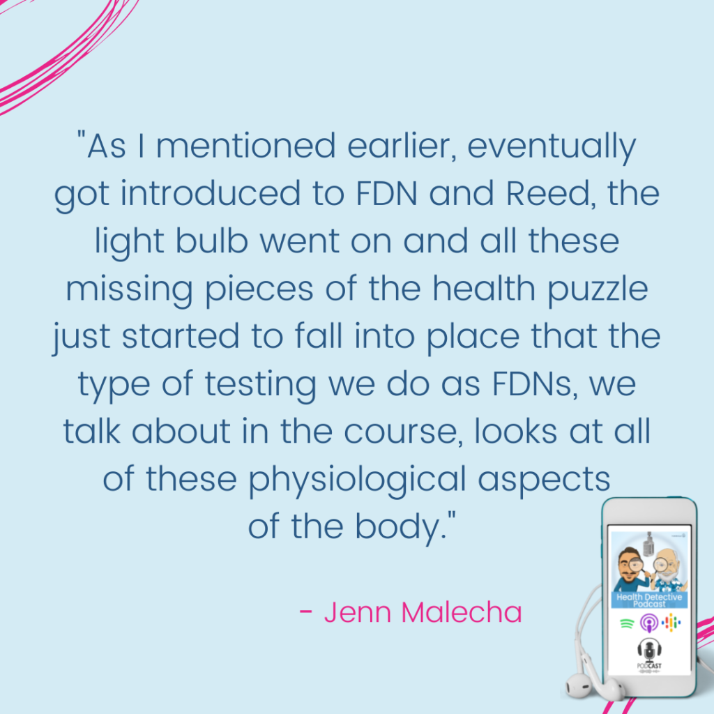 FDN HELPED JENN FIND THE MISSING PUZZLE PIECES TO HER HEALTH ISSUES, FDNthrive, Health Detective Podcast