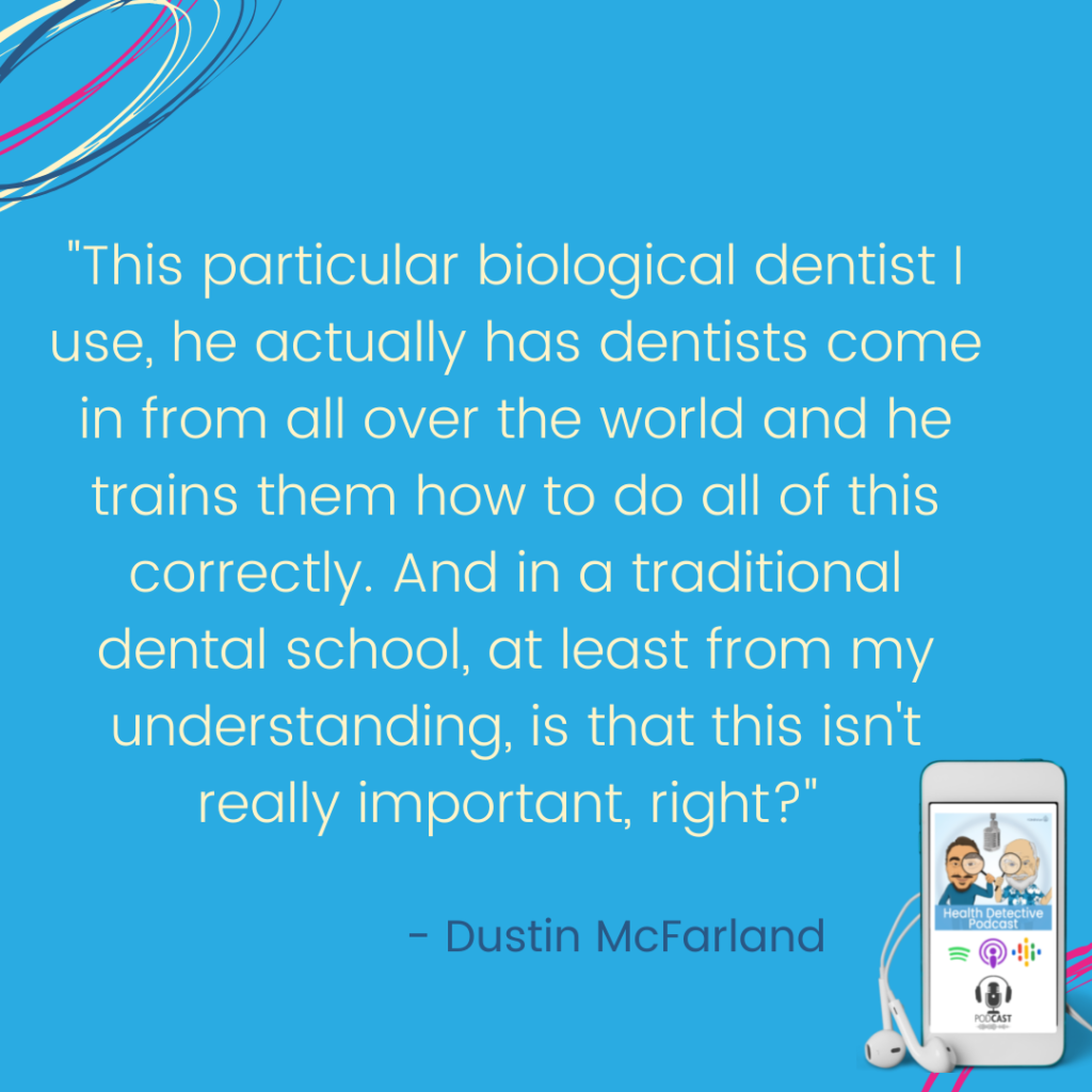 ROOT CANALS, DR WALL TRAINS OTHER DENTISTS FROM ALL OVER THE WORLD, FDNthrive, Health Detective Podcast