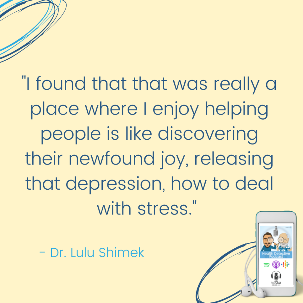 NEWFOUND JOY OUT OF DEPRESSION, ND LULU, FDNthrive, Health Detective Podcast