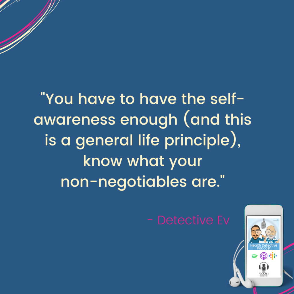 NON-NEGOTIABLES, EMOTIONAL EATERS, HEALTH COACHES, FOOD ADDICTIONS, FDNthrive, Heatlh Detective Podcast