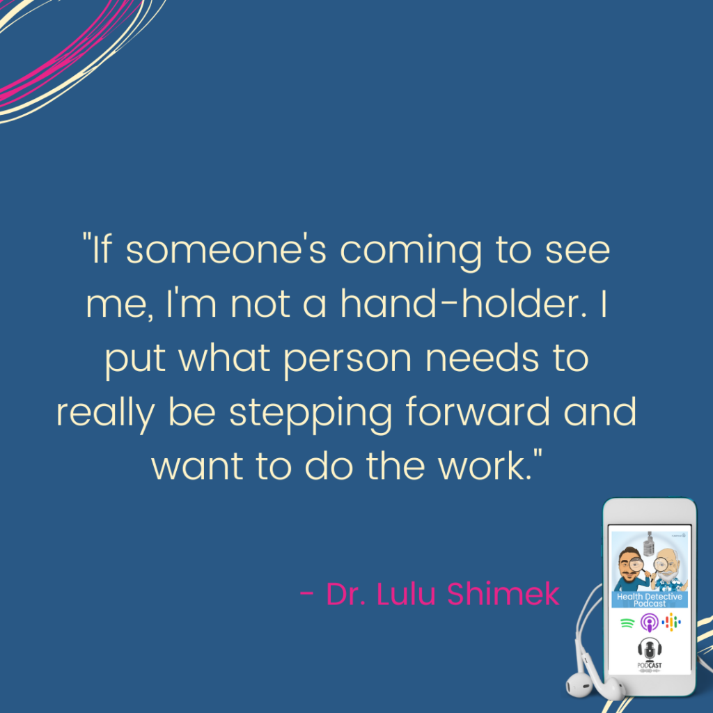 CLIENTS NEED TO DO THE WORK, ND LULU,FDNthrive, Health Detective Podcast