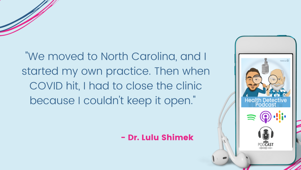 DR. LULU'S PRACTICE IN NC, FDNthrive, Health Detective Podcast