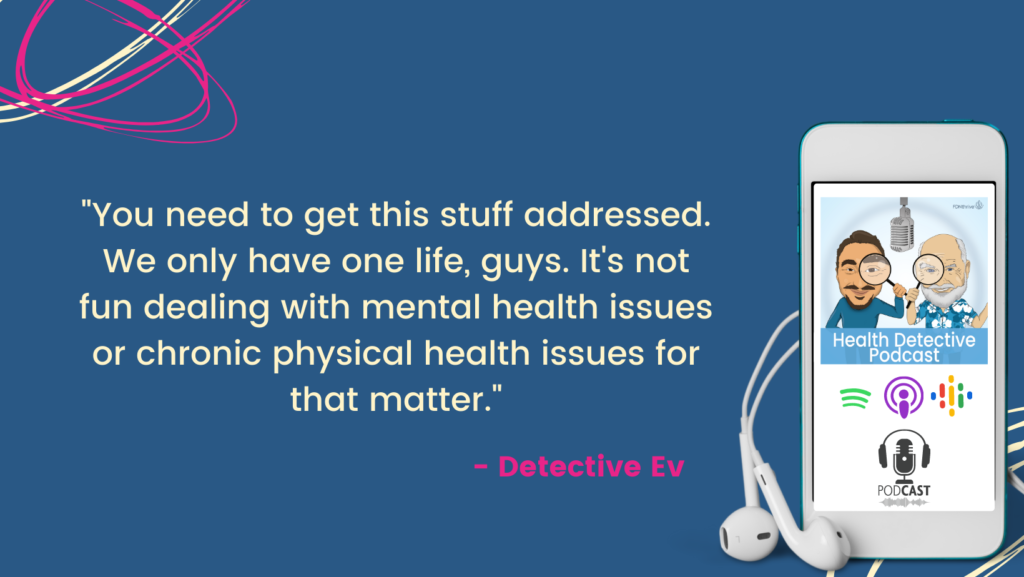 ADDRESS TRAUMA, MENTAL HEALTH ISSUES, FDNthrive, Health Detective Podcast