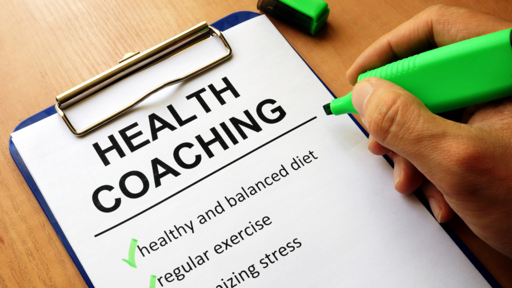 Differences Between a Traditional and Functional Health Coach- picture of a clipboard with a list of health coaching client goals